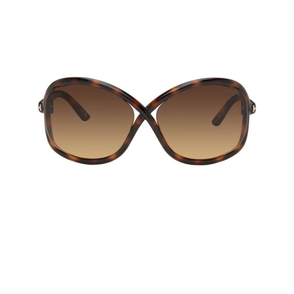 TOM FORDTortoiseshell Bettina Sunglasses